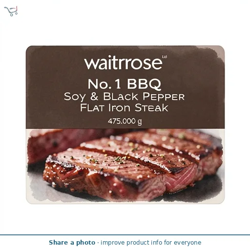 No.1 BBQ Soy & Black Pepper Flat Iron Steak