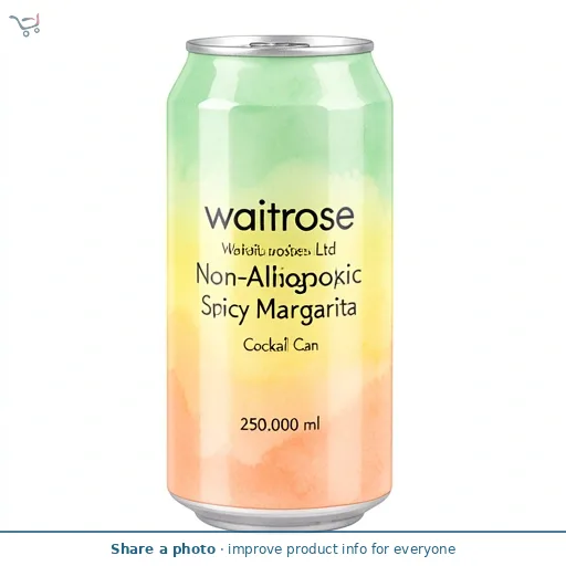 Waitrose Non-Alcoholic Spicy Margarita Cocktail Can