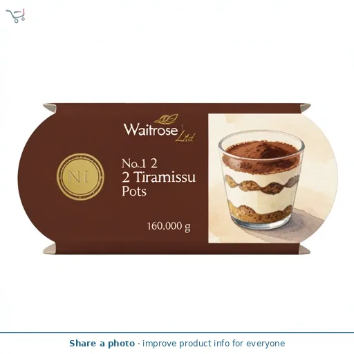 No.1 2 Tiramisu Pots