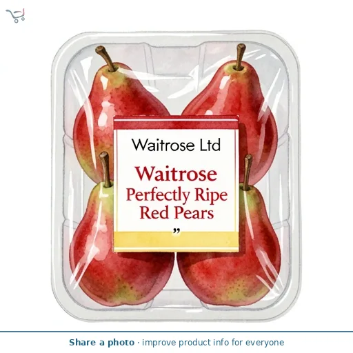 Waitrose Perfectly Ripe Red Pears