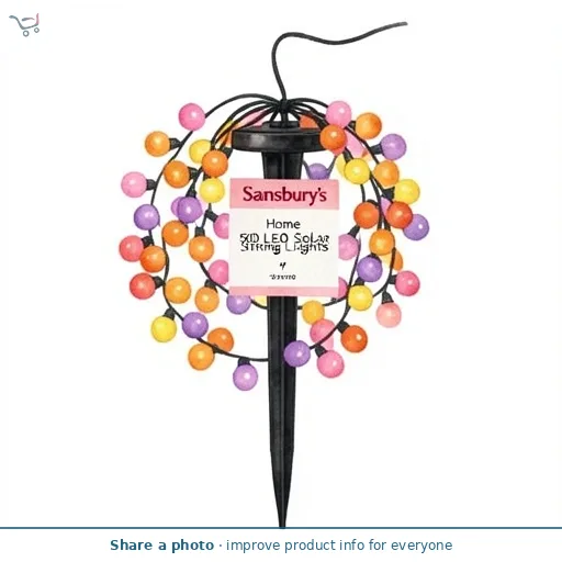 Sainsbury's Home 50 LED Solar String Lights