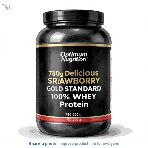 Optimum Nutrition 780g Delicious Strawberry Gold Standard 100% Whey Protein