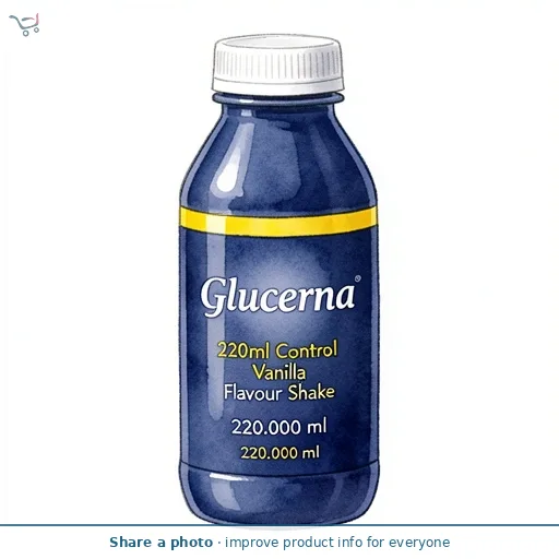 Glucerna Control 220ml Vanilla Flavour Shake