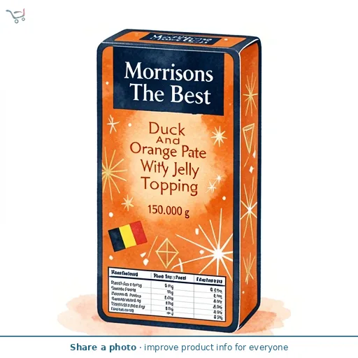 Morrisons The Best Duck And Orange Pate With Jelly Topping 150g