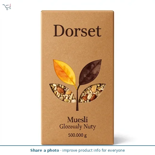 Dorset Gloriously Nutty Muesli Breakfast Cereal 500g