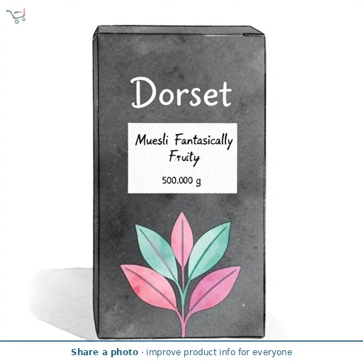 Dorset Fantastically Fruity Muesli Breakfast Cereal 500g