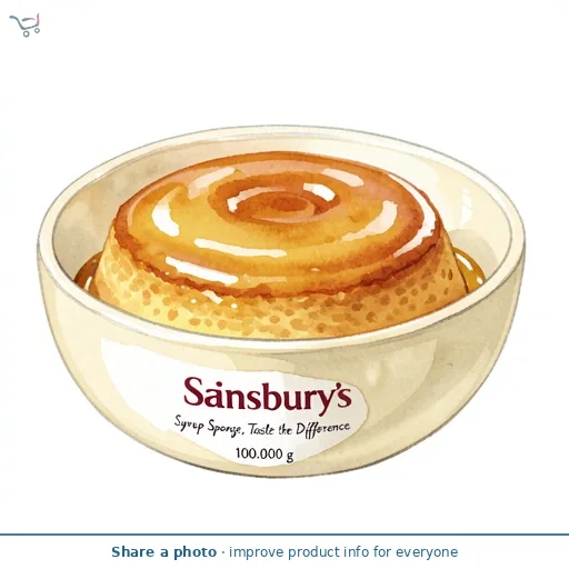 Sainsbury's Syrup Sponge, Taste the Difference 100g