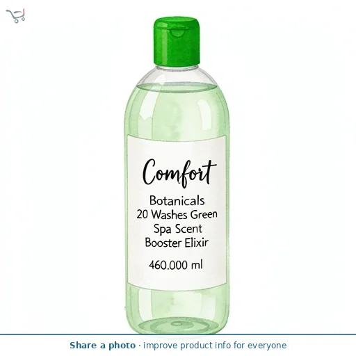 Comfort Botanicals 20 Washes Green Spa Scent Booster Elixir 460ml
