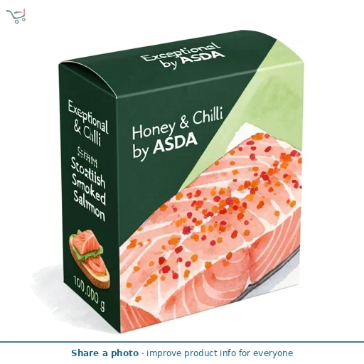 Exceptional by ASDA Honey & Chilli Scottish Smoked Salmon 100g
