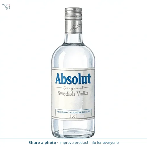 Absolut Original Swedish Vodka 35cl