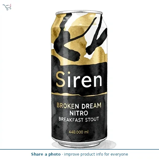 Siren Broken Dream Nitro Breakfast Stout 440ml