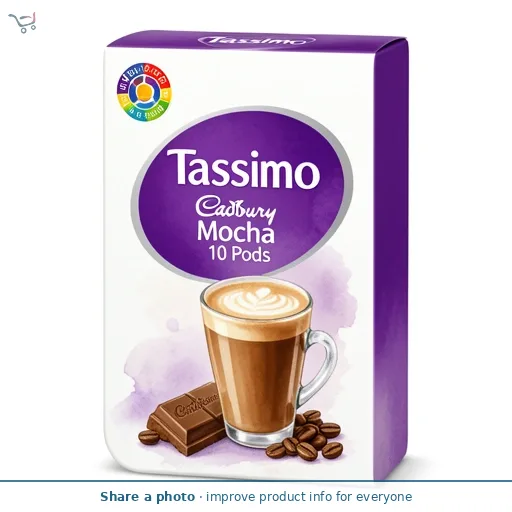 Tassimo Cadbury Mocha 10 Pods 160g