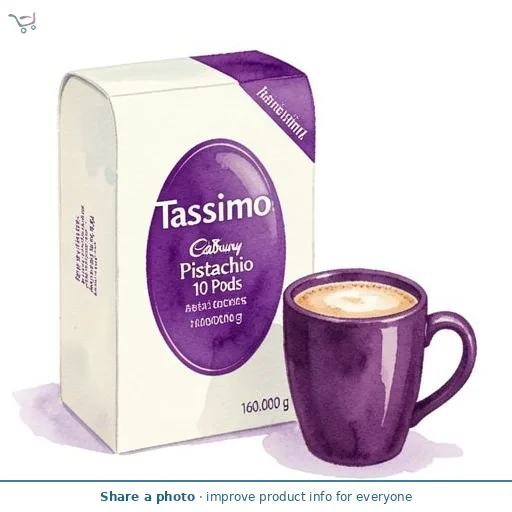 Tassimo Cadbury Pistachio 10 Pods 160g