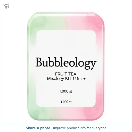BUBBLEOLOGY FRUIT TEA Mixology KIT 141ml +410g