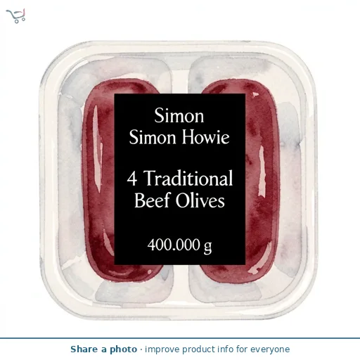 Simon Howie 4 Traditional Beef Olives 400g