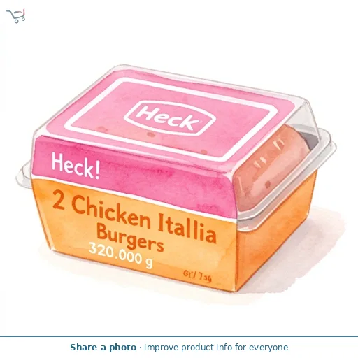 HECK! 2 Chicken Italia Burgers 320g
