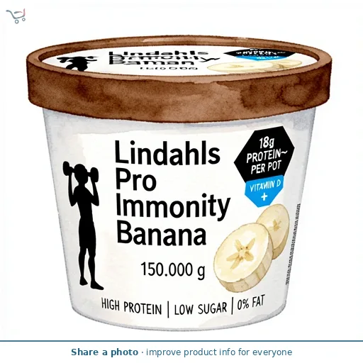 Lindahls Pro Immunity Banana 150G
