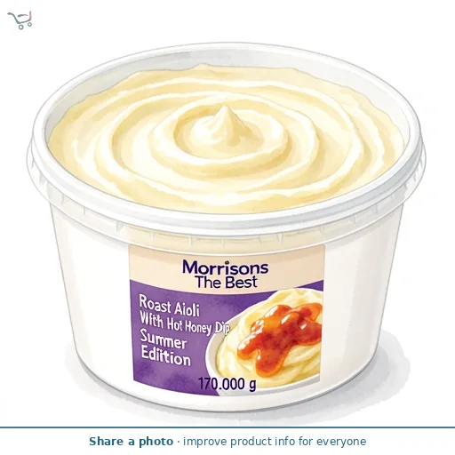 Morrisons The Best Roast Aioli With Hot Honey Dip Summer Edition 170g