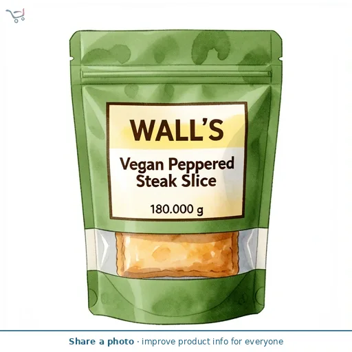 Wall's Vegan Peppered Steak Slice 180g