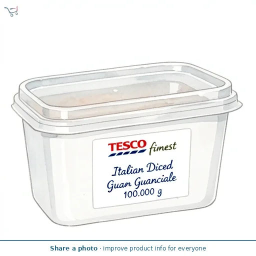 Tesco Finest Italian Diced Guanciale 100g