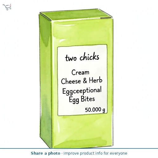 Two Chicks Cream Cheese & Herb Eggceptional Egg Bites 2x50g