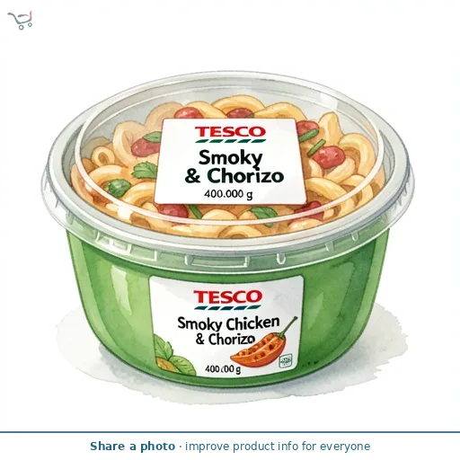 Tesco Smoky Chicken & Chorizo 400g 