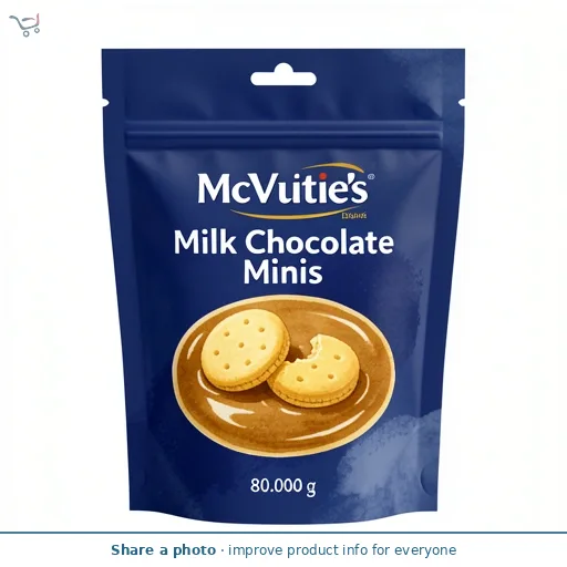 McVitie's Digestives Milk Chocolate Minis 80g