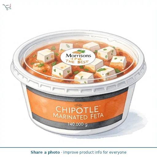 Morrisons The Best Chipotle Marinated Feta 140g