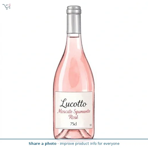 Lucotto Moscato Spumante Rosé 75cl
