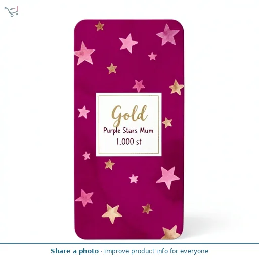 Gold Purple Stars Mum