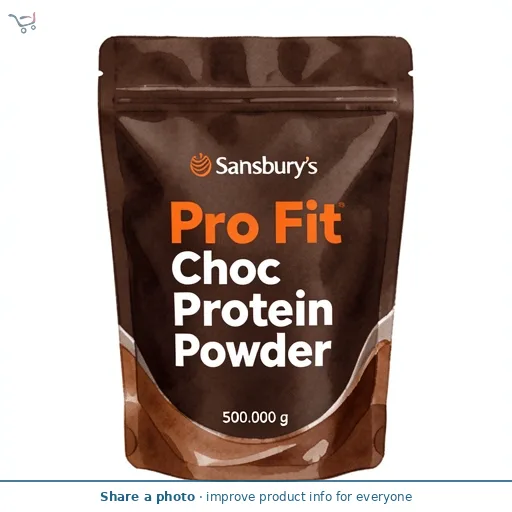 Sainsbury's Pro Fit Choc Whey Protein Powder 500g