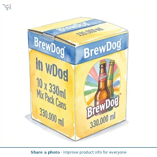 BrewDog 10 x 330ml Mix Pack Cans