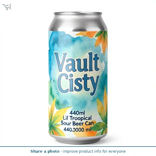 Vault City 440ml Lil Tropical Sour Beer Can