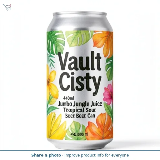 Vault City 440ml Jumbo Jungle Juice Tropical Sour Beer Can