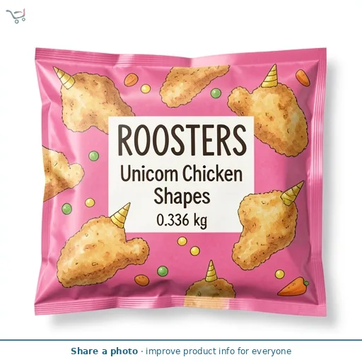 Unicorn Chicken Shapes