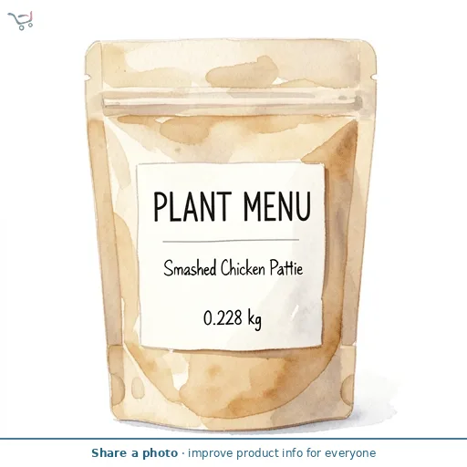 Smashed Chicken Pattie