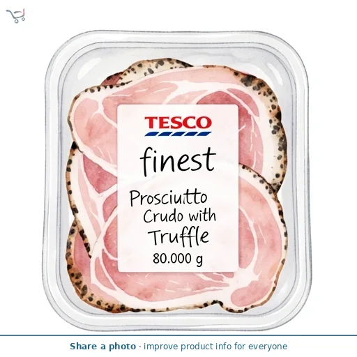 Tesco Finest Prosciutto Crudo with Truffle  80G