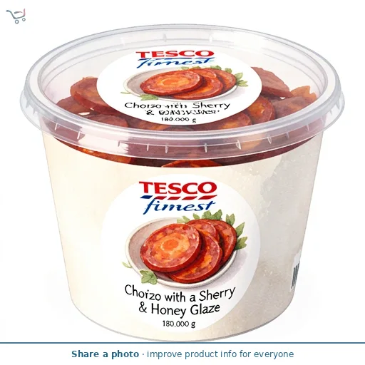 Tesco Finest Chorizo with a Sherry & Honey Glaze 180g
