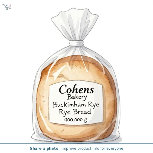 Cohens Bakery Buckingham Rye Bread