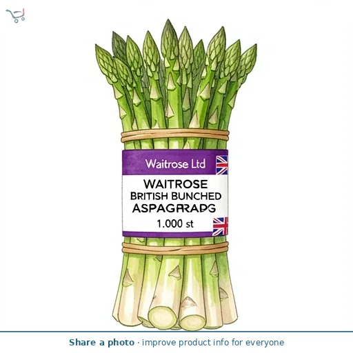 Waitrose British Bunched Asparagus