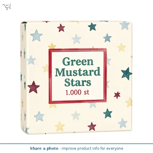 Red Green Mustard Stars