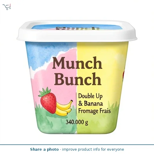 Munch Bunch Double Up Strawberry & Banana Fromage Frais