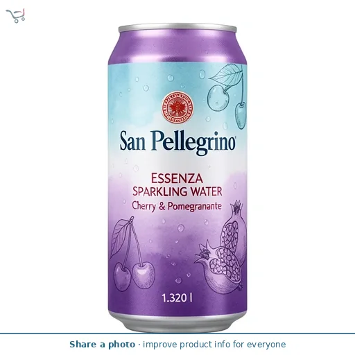 San Pellegrino Essenza Sparkling Water Cherry & Pomegranate 4x330ml