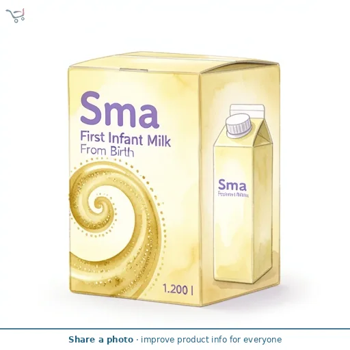 SMA First Infant Milk From Birth 6x200ml