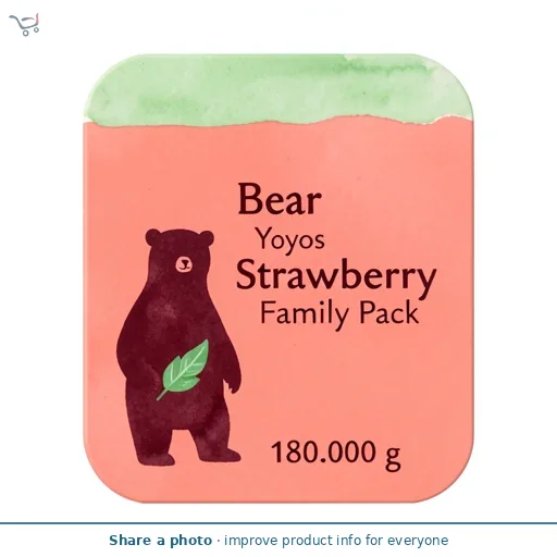 BEAR Yoyos Strawberry Family Pack