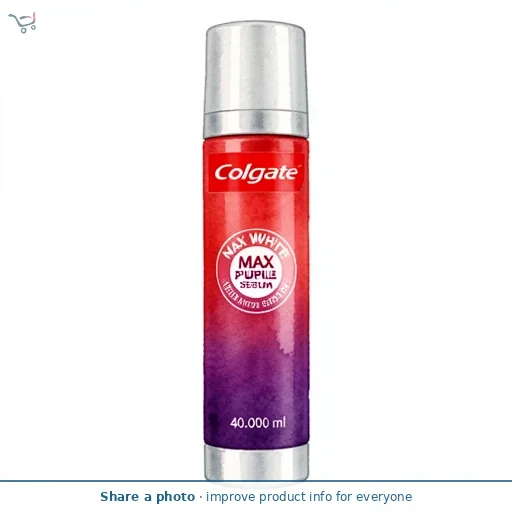 Colgate Max White Purple Serum Teeth Whitening Booster 40ml