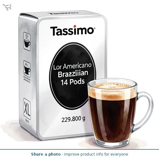 Tassimo Lor Americano Brazilian 14 Pods