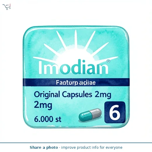 Imodium Original Capsules 2mg