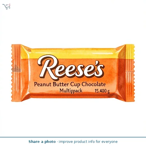 Reese's Peanut Butter Cup Chocolate Multipack 5x15.4g