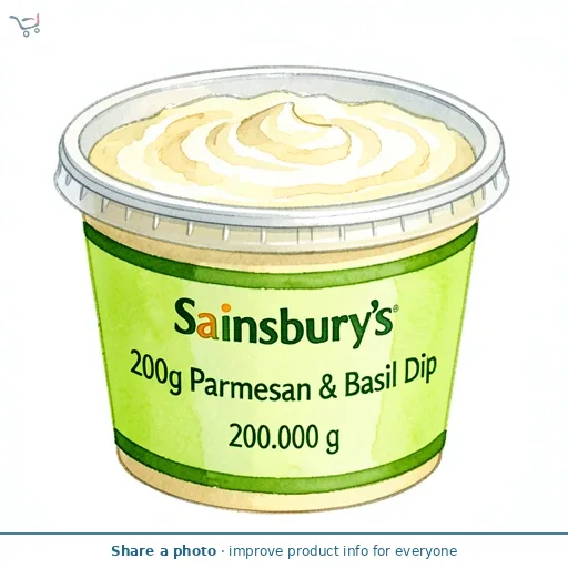 Sainsbury's 200g Parmesan & Basil Dip